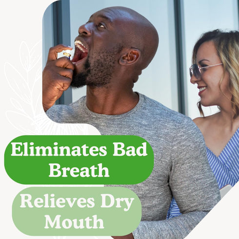 Tooth & Gums Spritz - Freshen Breath Instantly Natural Breath Freshening Spray with Essential Oils | Alcohol-Free