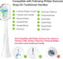 Replacement Toothbrush Heads for Philips Sonicare Electric Toothbrushes, 10 Pack, Fit for Snap-on Handles