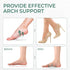 Welnove Arch Support Inserts - 8-Pair Gel Insoles for Plantar Fasciitis, Foot Pain Relief, Men Women
