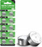 jixik 10pcs AG10 Button Cell Batteries LR1130 Button Cell Battery 1.5V 1130 Battery