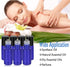 ZEJIA 24Pack 3ml Cobalt Blue Roller Bottles, Thick Glass Essential Oil Bottles with Stainless Steel Roller Ball and 2