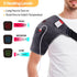 Heated USB Shoulder Wrap Pad for Rotator Cuff Pain Relief, 3 Heating Settings, Portable for Travel