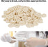 QANYEGN 300pcs Latex Finger Cots, Finger Hats Powder, Finger Condom with Non-Slip i-Static Contact Prevention, Milk