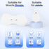 Wireless TENS & EMS Unit Back Pain Relief Massager - APP Controlled Bluetooth EMS Muscle Stimulator Machine for Back