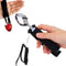 Adaptive Spoon with Universal Adjustable Hand Cuff Utensil Holder, Daily Living Aid for Elderly & Disabilities