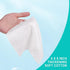 200 pcs Fragrance Free Plant Based Wet Wipes, Aloe Vera for Butt, Hands, Face Cleaning, Portable Size for Daily Use