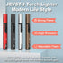 4 Pack Long Torch Lighter, Adjustable Refillable Multipurpose Lighter for Grill BBQ