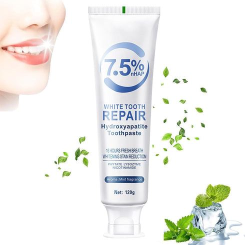 WenFeng Health,4.23oz (1 Hydroxyapatite Toothpaste for Enamel Protection and Tooth Strengthening,Hidroxiapatita