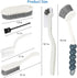 Runloon 6 Pack Set, Set Multipurpose Household Cleaning Deep Cleaning Brush with Grips - Dish, Scrub, Bottle, Shoe