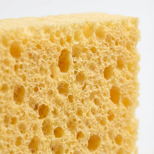 PNSXING 100% 5 Kitchen Sponges- Heavy Duty Cellulose Scrub Dish Sponge for Tough Messes, Scratch Free & Durable