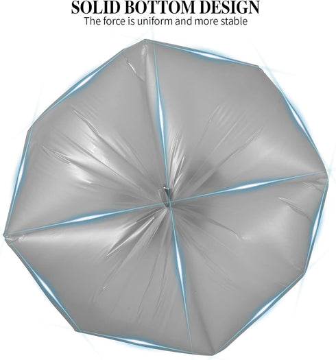5 Rolls Small Trash Bags, 100 Counts, Durable 4 Gallon Small Garbage Bags for Home Office Kitchen