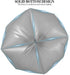 5 Rolls Small Trash Bags, 100 Counts, Durable 4 Gallon Small Garbage Bags for Home Office Kitchen