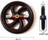 Walker Rollator Replacement 7.5" Wheels, Black (1pcs) (FRONT 1)
