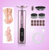 WYGLEAM 2 1 3 Electric Callus Remover for Feet & Nail File Drill Kit - in Rechargeable Pedicure Tools for Flawless Feet
