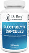 Dr. Berg Electrolyte Capsules - Sugar Free Electrolyte Supplements for Energy, Endurance, and Hydration - 160 Caps