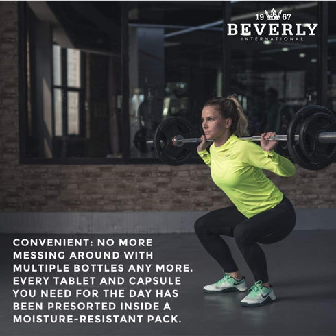 Beverly International Super Pak, 30 Packs, High-Potency Multivitamin, Daily Pack for Energy, Performance, Immune System