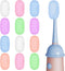 Xixter 12 Pack Silicone Toothbrush Covers for Travel, Tooth Brush Cover Cap for