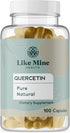 Quercetin, 100 Capsules, Pure & Natural, Single Ingredient Dietary Supplement for Women