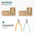 MR.GREEN Toenail Clippers, Stainless Steel Ingrown Nail Cutter for Thick and Hard Nails