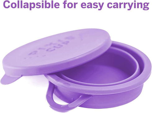 Pixie Menstrual Cup Compact Sterilizer for Feminine Care - Good for Public Restrooms, Camping or Dorms - Collapsible