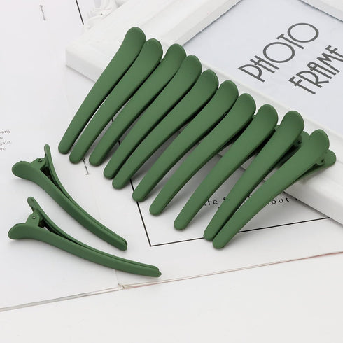YISSION 12 PCS Hair Clips for Styling, 3.1 Inch Matte Alligator Hair Barrettes for Women Girls