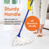 Superio String Mop, Cotton Mop for Hardwood Floor Cleaning, Self Wringing Mop for Home, Kitchen, Blue Heavy Duty