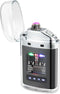 Electric Lighter, Waterproof Outdoor Lighter, Plasma Dual Arc Lighter, Rechargeable for Camping, Hiking, Survival Gear