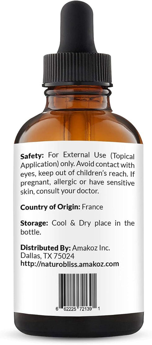 NaturoBliss Lavender Essential Oil - 100% Pure & Natural, Therapeutic Grade with Glass Dropper, 4 fl. Oz