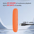 Gummy Glow Bone Conduction Sleep Speaker Under Pillow, Ultra-Thin Non-in-Ear Pillow Speaker with Bluetooth & TF Card