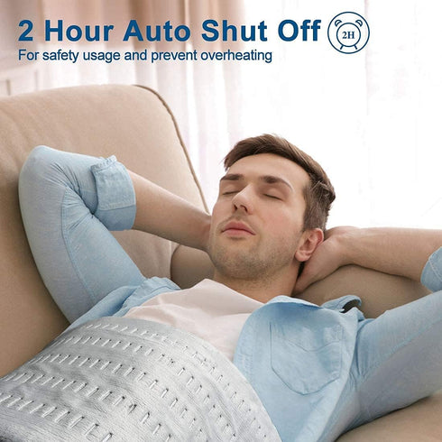 ZXU 12 24 with3 Setting, Heating Pad for Back Pain and Cramps Relief, x Ultra Soft Hot Heated Pad Heat Moist Heat