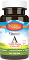 Carlson Vitamin A, 15000 IU Palmitate - Vision Health & Immune Function, 240 Softgels