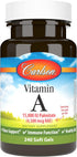 Carlson Vitamin A, 15000 IU Palmitate - Vision Health & Immune Function, 240 Softgels