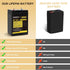 TEMIBATT 6V LiFePO4 1 Pack, 7AH 2000+ Battery USB Rechargeable Lithium Iron Phosphate Battery, Cycles for Ride On Toys