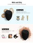 InnoGear Makeup Sponge, 10 Pcs Makeup Sponges Blender Set Beauty Cosmetic Foundation Blending Applicator Puff, Flawless for Liquid Cream Powder (Basic Black)