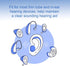 50 Count Hearing Aid Cleaner Ready-to-Use Stands, Effective Thread-Fine Instrument Cleaning Kits for Hearing Devices