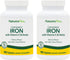 NaturesPlus Chewable Iron, Cherry - 90 Tablets, Pack of 2, Supports Healthy Blood & Natural Energy Production