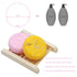 VERT Shampoo Bar, 2 Pieces - 100% Natural Solid Shampoo Soap for Treated Dry Damaged Hair, Rose & Jasmine, 4.2oz