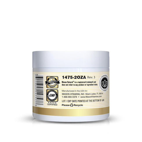 Mason Natural Collagen Premium Skin Cream, 2 OZ - Anti-Aging Moisturizer, Intense Hydration, Pear Scent, Paraben Free