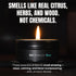 Set Set Go Candles Luxury Scented Candle for Men | Energy Flow Chill | Candles for Home | Aromatherapy | Non Toxic