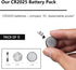 JOXIYECLTL CR2025 2025 3V Batteries(6 Pack) Battery CR Lithium