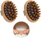 ZeroNever Natural Beech Wooden Massage Comb for Body and Scalp, Meridian Trigger Point