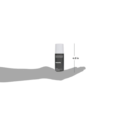 Magnesium Deodorant, Aluminum-Free for Women & Men, Tested for Sensitive Skin, Alcohol-Free, Baking Soda-Free,