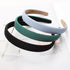 Solid Simple Headbands for Women, 0.7inch Plain Soft Cloth Hair Bands, Pack of 6 Cute Accessories