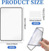 LIQWEI 4Pcs 3X 5X Page Magnifying Sheet Clear Lightweight Magnifier Flat Plastic Optical Fresnel Lens Handy Card Size