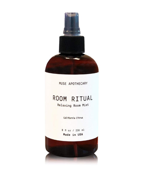 Muse Apothecary Room Ritual, Aromatic and Relaxing Room Mist, 8 oz, Infused with Natural Essential Oils