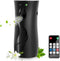 Automatic Air Freshener Spray Dispenser, Wall/Standing, Battery Powered, Remote Control, Black