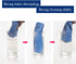 Disposable Cleaning Cloths for Kitchen - Multi-use Dish Towels, 50 Count, Blue Cleaning Rags