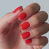 Modelones 32Pcs Red Press on Nails, Upgrade Short Square Fake Nails, Reusable Nail Kit with Glue, Mini Nail File, 16