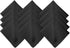 Microfiber Cleaning Cloth 12-Pack (6"x 7") for Eyeglasses, Phone, Computer Screen, Laptop, Camera Lenses - 12 Black