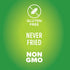 Popped Crisps Sour Cream & Onion Gluten Free Non-GMO High Protein Snack 12g Protein 12 Count